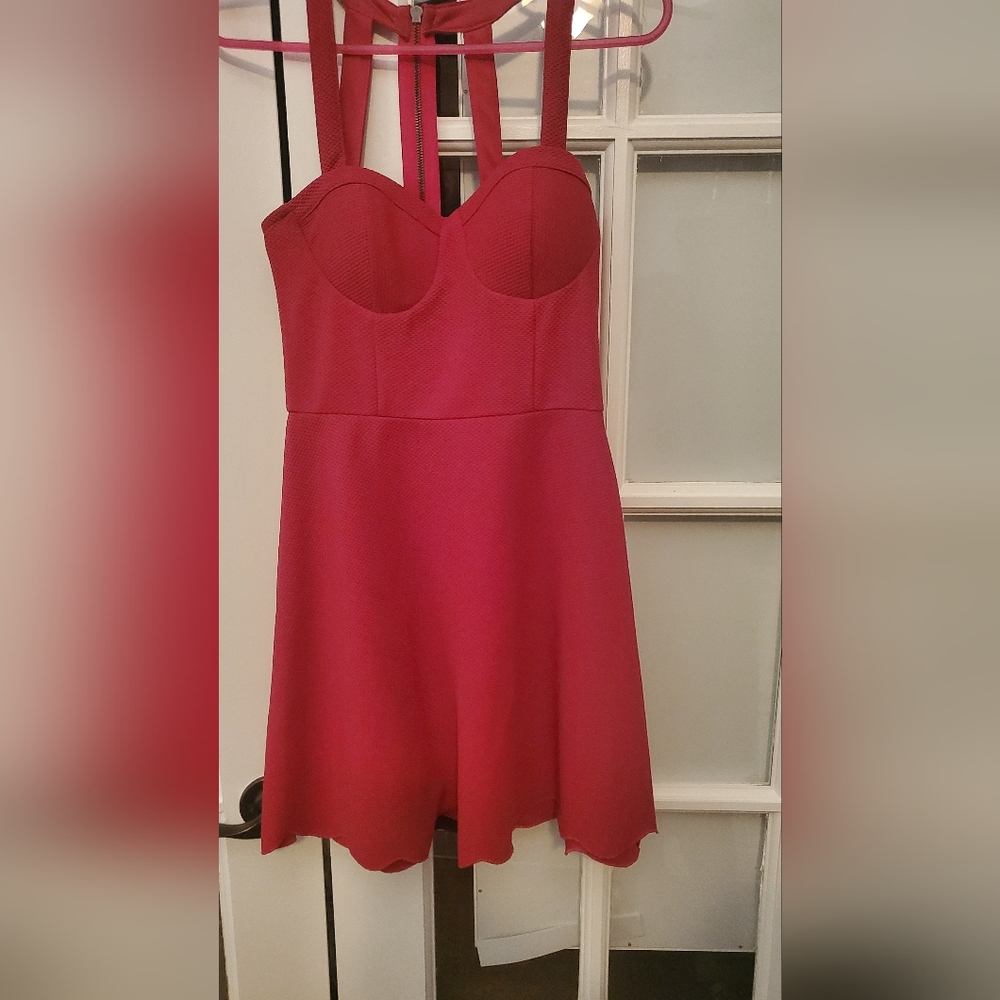 Red dress